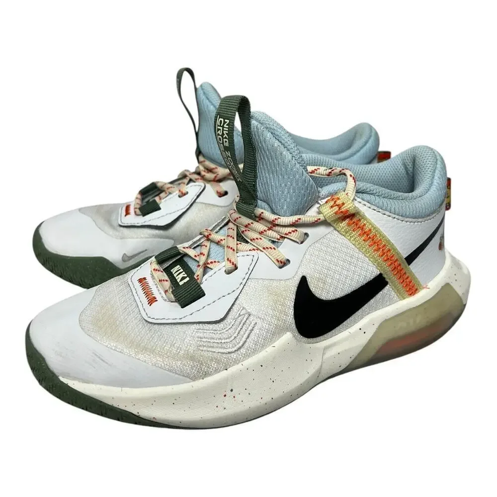 Nike Air Zoom Crossover Earth and Sun Basketball Shoes Youth Size 4Y